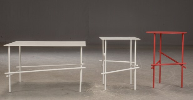  'Shanghai Tip', Moroso. Tre borde. (3)  Denne vare er sat til omsalg under nyt varenummer 5126475
