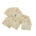 LOT 98. LETTERS. SWEDEN. Batch of censorship letters from Sweden to Denmark