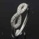 Georg Jensen, Infinity,  ring med brillanter Denne vare er sat til omsalg under nyt varenummer 4970530