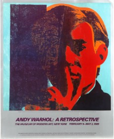 Andy Warhol (1928-1987). cd. Selvportræt.