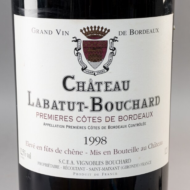 1 Balthazar fl. ( 12 liter) Chateau Labatut-Bouchard 1998