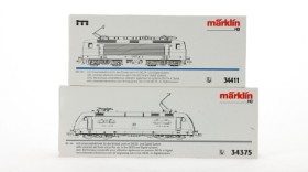 Märklin 34411+34375 Delta HO: Two electric locomotives BR 212 and BR 101 (2)