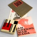 Konvolut Dada-Literatur, Hausmann: Am Anfang war Dada 1957, Katalog und Ausstellungsplakat Kunstverein Düsseldorf 1958, Arp/ Tzara: Die Geburt des Dada (4)