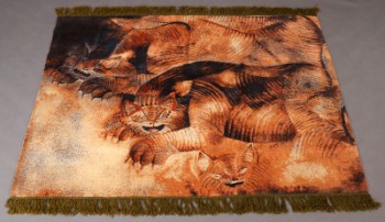 Persisk figural tæppe, Gabbeh, 190x248 cm