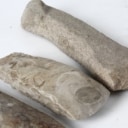 Denmark's antiquity. Collection of stone axes etc. made of flint (4)
