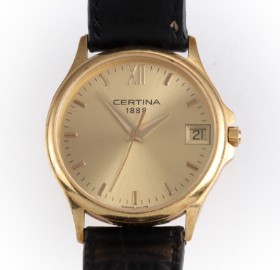 Certina 1888. Ladies watch in 18 kt. gold