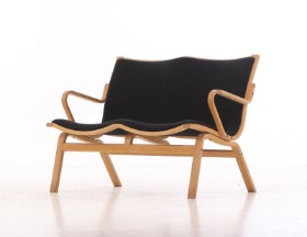 Finn Østergaard. To-pers. sofabænk, model '24000'