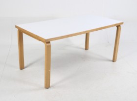 Alvar Aalto for Artek. Dining table / work table / desk, L. 150 cm.