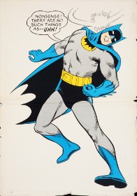 Plakat med Batman, 'Nonsense! There are no such things as -- uhh', ca. 1966