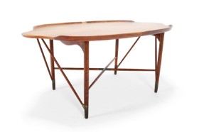 William Watting (1900-1973) for Mikael Laursen: Walnut coffee table, approx. 1950