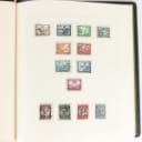LOT 67. GERMANY. 3RD REICH. 1933-1945. Well-stocked, mostly stamped collection in spring binding