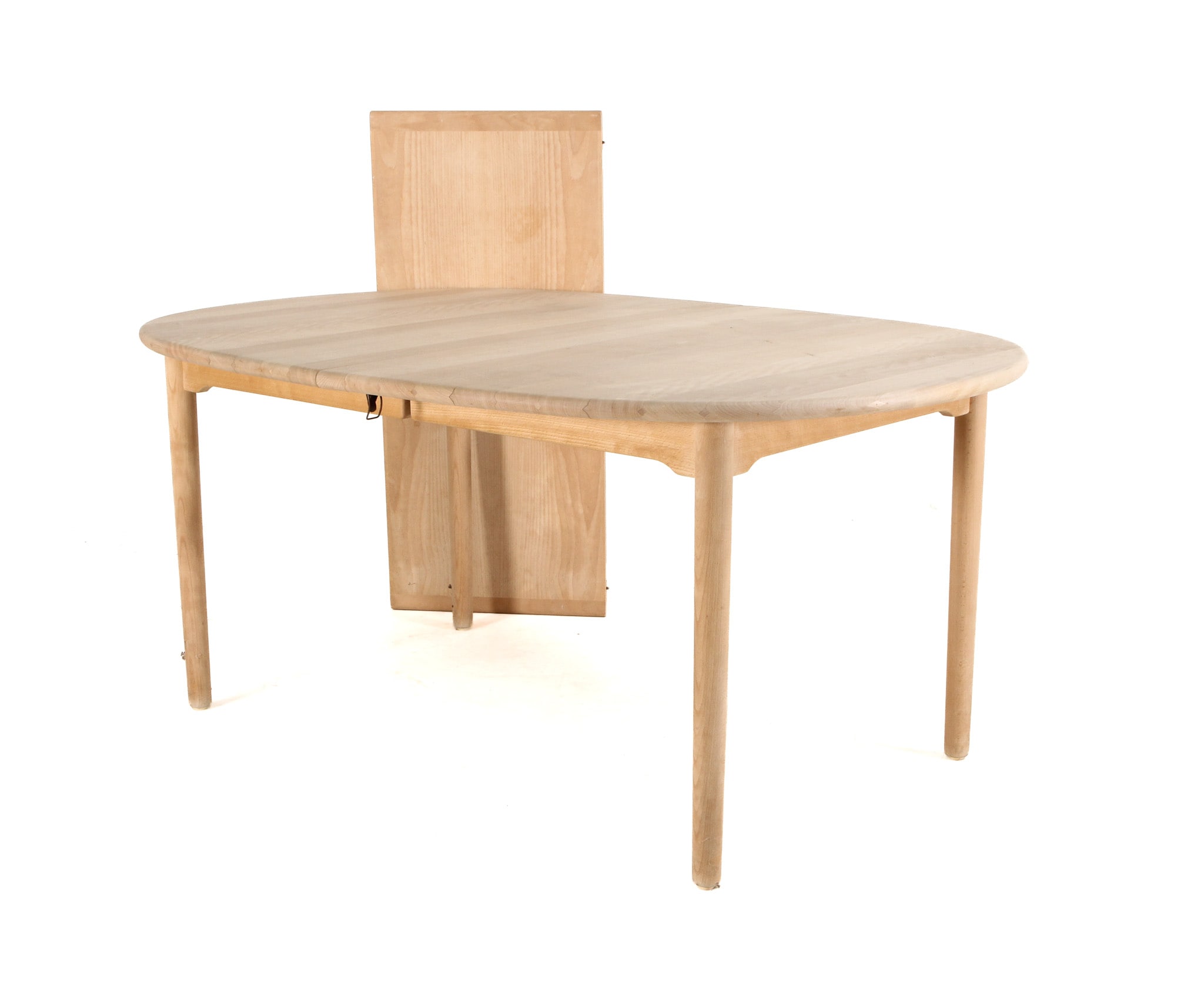 Andreas Hansen for Brdr. Andersen. Dining table, solid soap-treated beech wood