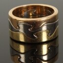 Georg Jensen Fusionsring udført af 18 kt. guld Denne vare er sat til omsalg under nyt varenummer 5116237