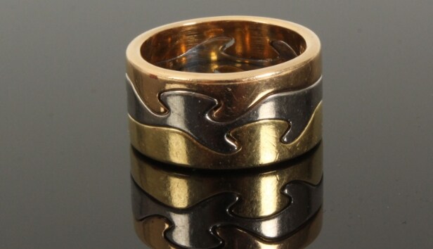 Georg Jensen Fusionsring udført af 18 kt. guld Denne vare er sat til omsalg under nyt varenummer 5116237