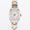 Rolex Oyster Perpetual dameur af 18 kt. guld og stål ref. 67183