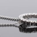 Katerina Pitzner. 'Infinity' Diamant-vedhæng, 18 kt hvidguld, str. medium m/ lang kæde, 2.00 ct.