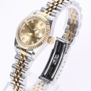 Rolex Oyster Perpetual Datejust ladies' wristwatch, steel and 18 kt gold with diamonds