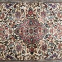 Three Chinese silk carpets (3)