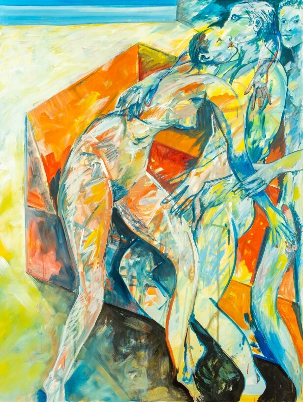 Professor Horst Böhm, diptych dancing couples. (2)
