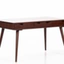COUZ Desk. Lacquered walnut.