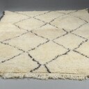 Marokkansk Beni Ouarain Berber tæppe, 256x156 cm.
