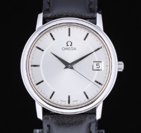 Omega 'De Ville Prestige'. Herreur af stål fra 2005