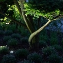 Park/have/bed belysning, fem LED-lamper