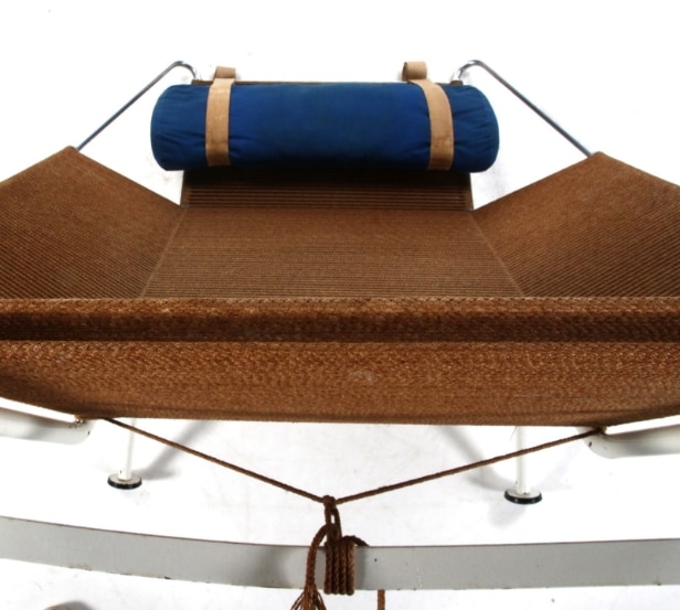 Hans J. Wegner. Flagline chair / Flag Halyard chair, Getama GE-225, 1960s