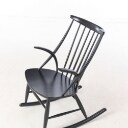 Illum Wikkelsø for N. Eilersen. Rocking chair | Lauritz.com