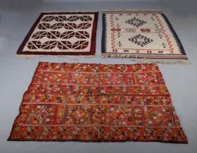 7 oriental kilim rugs (7)