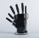 Knivsæt monteret på knivblok af rustfrits stål Royalty Line (8)