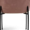 Bent Hansen. Four dining chairs / armchairs model Since, suede (4)