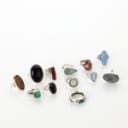 M.P.Christoftersen, NE From et al. Collection of silver rings 102.6 g.