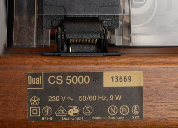 Dual pladespiller, model CS-5000