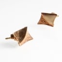 5 pairs of Siersbøl earrings made of 8 kt. gold. (5)