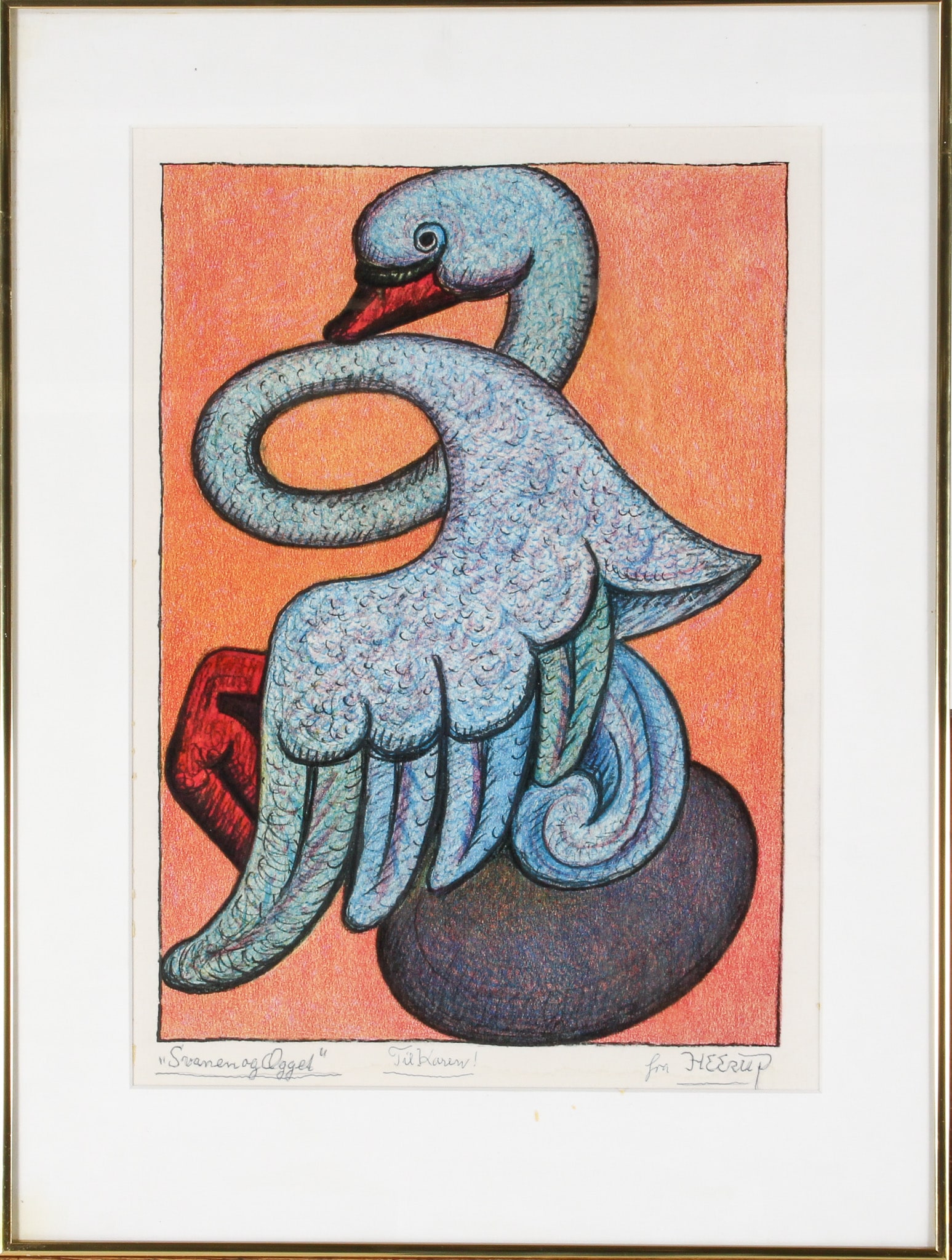 Henry Heerup. 'The Swan and the Egg'