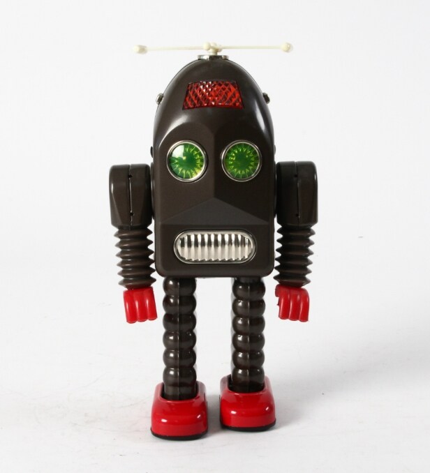 Tin Tom Toys. Thunder Robot. Batteridrevet robot, Limited edition