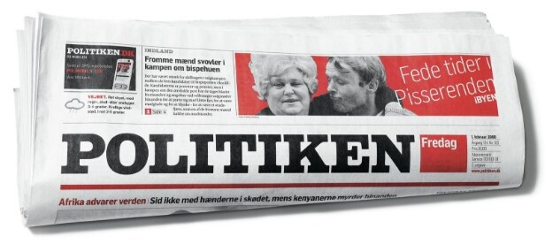Politiken, 1 års abonnement alle ugens dag 