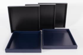 Peter J. Lassen. Fem Montana 'ARRANGE trays' / serveringsbakker (5)