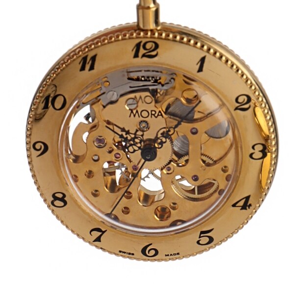 Oudin A Paris, Moeris and Mora. Collection of pocket watches in i.a. silver (6)