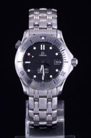 Omega Seamaster Professional 300m herrearmbåndsur af stål Ø 36,5 mm