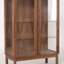 437. Klim Furniture. Walnut display cabinet, model V302