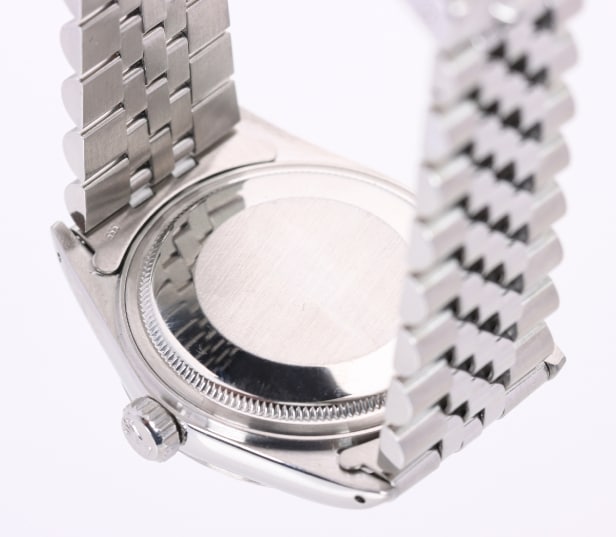 Rolex Oyster Perpetual Datejust. Herrearmbåndsur af stål ref. 16014