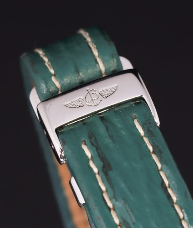 Damearmbåndsur fra Breitling, model Lady J, ref. D52065, 18 kt. guld og stål
