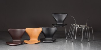 Arne Jacobsen. Reservedele til stole model 3107 og 3207