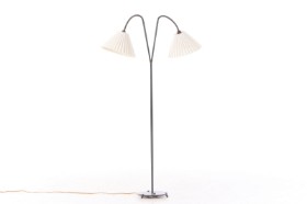 Danish design. Floor lamp with two light sources, 1950s