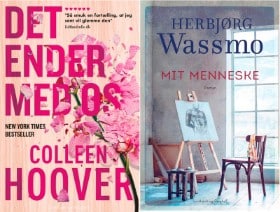 'Mit menneske' af Herbjørg Wassmo og 'Det ender med os' af Colleen Hoover (2)