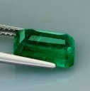 Uindfattet smaragdsleben smaragd, ca 2.31 ct.