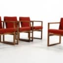 Søborg Furniture, attributed. Four armchairs, oak (4)