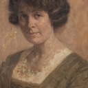 Heinrich Dohm. Portrait of a woman, 1914.